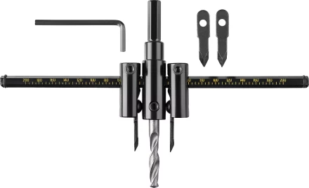 Сверло регулируемое, STAYER Profi 2944-200, двухрезцовое, по дереву, &quot;Балеринка&quot;, d=40-200мм 2944-200 купить в Нефтеюганске