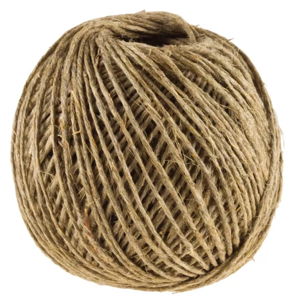 Шпагат STAYER хозяйственно-бытовой, льнопеньковый, d=1,4 мм, 60 м, 13,5 кгс, 1,25 ктекс 50110-060 купить в Нефтеюганске