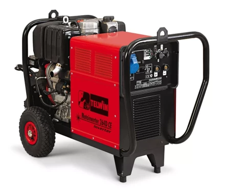 Инверторный сварочный бензогенератор Telwin MOTOINVERTER 264D CE двигатель LOMBARDINI купить в Нефтеюганске