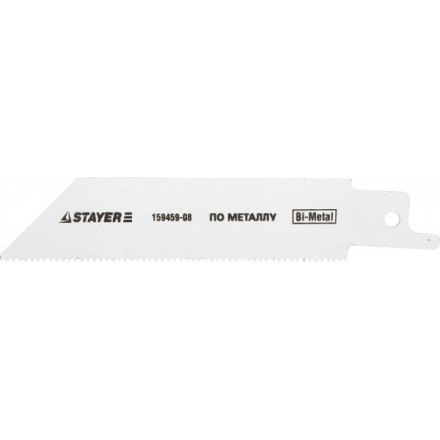 Полотно STAYER &quot;PROFI&quot; S522EF для сабельной эл. ножовки Bi-Met,тонколистовой, профильный металл, нерж сталь, цвет мет 159459-08 купить в Нефтеюганске