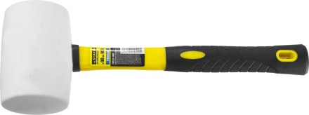 Киянка STAYER &quot;PROFI&quot; резиновая БЕЛАЯ, с фиберглассовой ручкой, 900г 20533-900 купить в Нефтеюганске