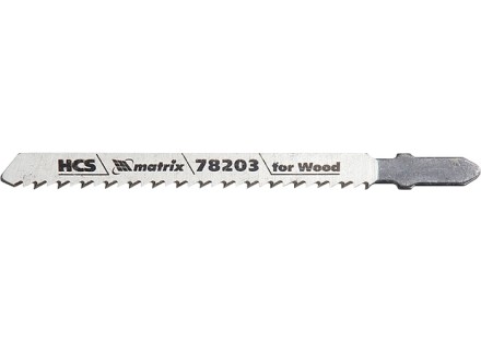 Полотна для электролобзика по дереву 3 шт T101BR 75 х 2,5мм HCS MATRIX Professional 78203 купить в Нефтеюганске