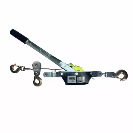 Лебедка рычажная гаражная HITCH CP 4002 4000 кг канат 3 м двойной храповый механизм (SZ073186) купить в Нефтеюганске