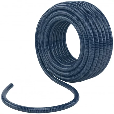 Шланг поливочный армированный 3 слойный ПВХ  1/2 25м Садовод Сибртех 67221 купить в Нефтеюганске