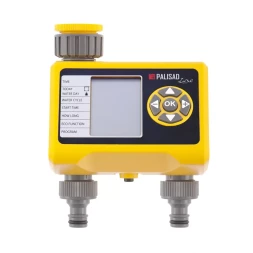 Таймер для полива на 2 линии электронный PALISAD-LUXE 66199