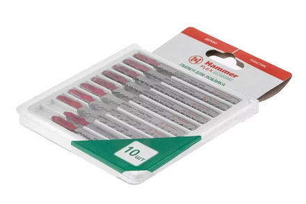 Пилки для лобзика HAMMER JG WD-PL набор No4 (10шт.) купить в Нефтеюганске