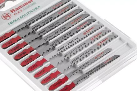 Пилки для лобзика HAMMER JG WD-PL набор No4 (10шт.) купить в Нефтеюганске