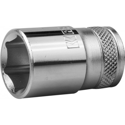 Торцовая головка KRAFTOOL &quot;INDUSTRIE QUALITAT&quot;, Cr-V, FLANK, хромосатинированная, 1/2&quot;, 16 мм 27805-16_z01 купить в Нефтеюганске