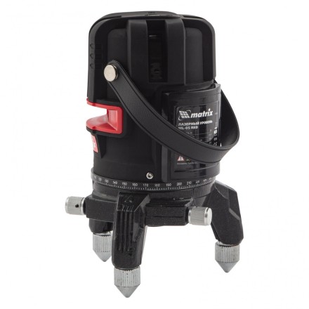 Лазерный уровень ML 05 Red, 20 м, 635 нм, резьба 5/8&quot; Matrix 35066 купить в Нефтеюганске