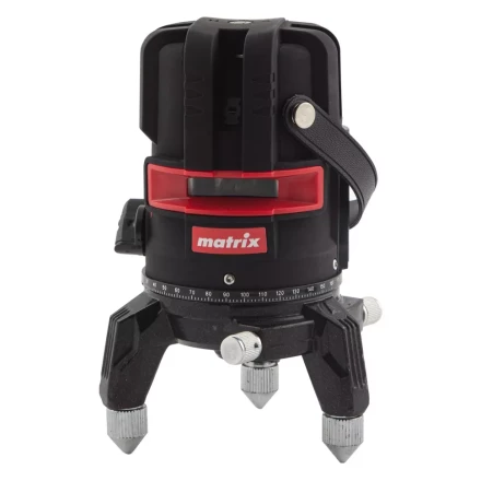 Лазерный уровень ML 05 Red, 20 м, 635 нм, резьба 5/8&quot; Matrix 35066 купить в Нефтеюганске