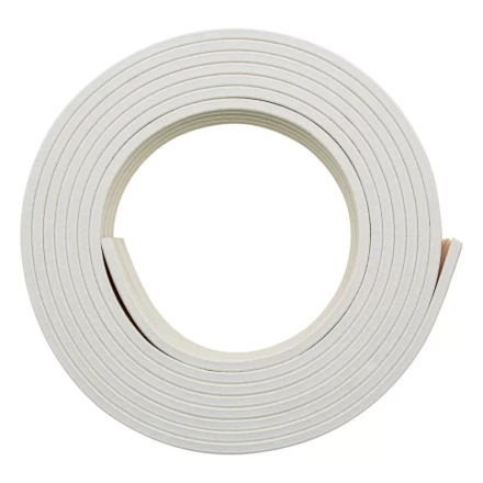 Уплотнитель резиновый, 12 м, профиль &quot;E&quot;, белый Сибртех 88911 купить в Нефтеюганске