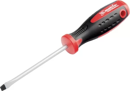 Отвертка Profi SL6,5 х 100 мм S2 двухкомп. рукоятка MATRIX 11820 купить в Нефтеюганске