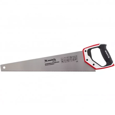 Ножовка по дереву 500 мм каленый зуб 3D 7-8TPI  трехкомпонентная рукоятка PRO MATRIX 23584 купить в Нефтеюганске