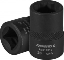 Торцевая головка 10-гранная 1/2&quot;DR  AL010212 для продольных рычагов задней подвески HONDA CR-V  Jonnesway 49615