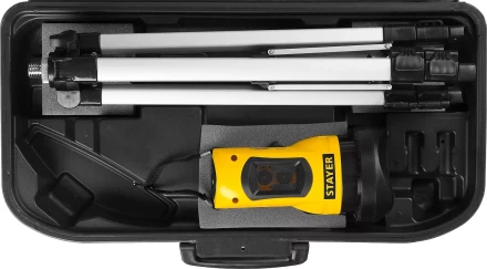 Нивелир лазерный линейный SLL-2, STAYER 34960-H2, штатив, кейс, 10м, точн. +/-0,5 мм/м 34960-H2 купить в Нефтеюганске