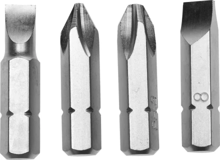 Набор STAYER &quot;PROFI&quot; Биты для ударно-поворотной отвертки, Cr-V, 38мм, 4 предмета 25667-S4 купить в Нефтеюганске