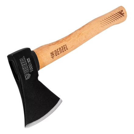Топор, 1000 г Denzel 21634, кованый, буковое топорище купить в Нефтеюганске