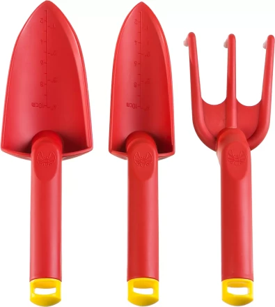 Набор GRINDA: Совок посадочный широкий, совок посадочный узкий, рыхлитель с нейлоновым корпусом, 3 предмета 421360-H3 купить в Нефтеюганске