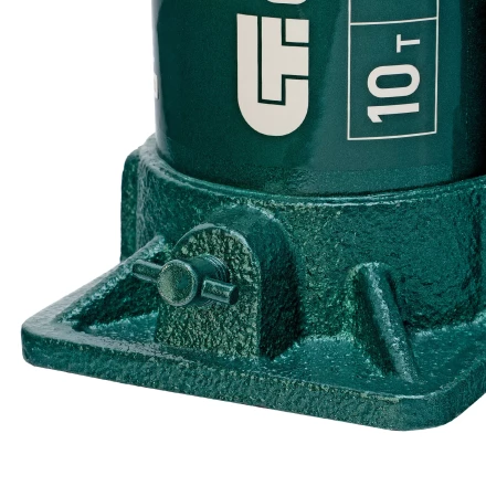 Домкрат гидравлический бутылочный Сибртех 50806, 10 т, 190-370 мм купить в Нефтеюганске