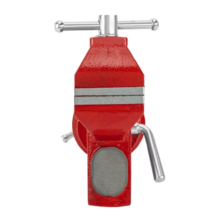 Тиски слесарные MTX 50 мм настольные поворотные c наковальней 18675 купить в Нефтеюганске