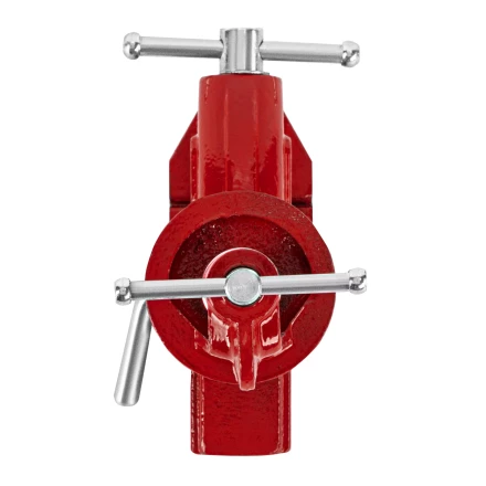 Тиски слесарные MTX 50 мм настольные поворотные c наковальней 18675 купить в Нефтеюганске