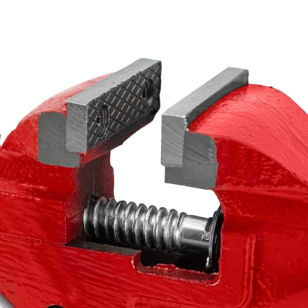 Тиски слесарные MTX 50 мм настольные поворотные c наковальней 18675 купить в Нефтеюганске