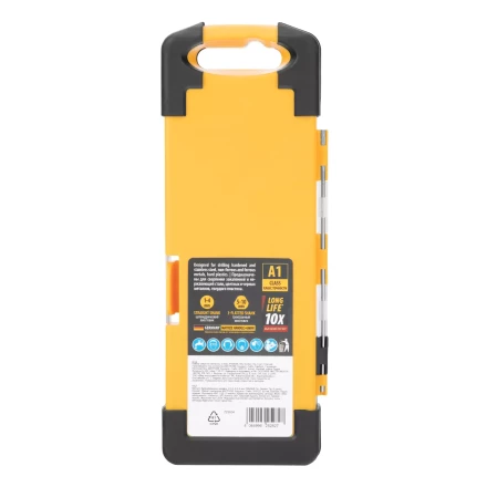 Набор сверл по металлу Denzel, 2-8мм, Р6М5К8-TiN, Golden Tip, 6 шт 723004 купить в Нефтеюганске