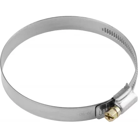 Хомуты ЗУБР &quot;ЭКСПЕРТ&quot;, нерж. сталь, накатная лента 12 мм, 25-40 мм, 100 шт 37822-25-40-100 купить в Нефтеюганске