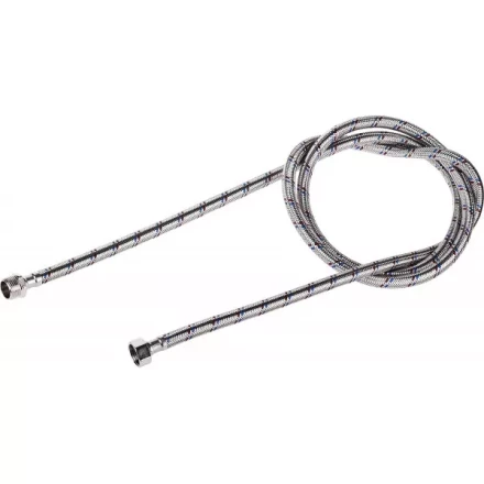 Подводка гибкая ЗУБР для воды, оплетка из нержавеющей стали, г/ш 1/2" - 2м 51005-G/S-200 купить в Нефтеюганске