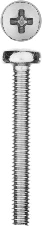 Винт DIN 7985 M4x30мм, 10шт, кл. пр. 4.8, оцинкованный, ЗУБР 303156-04-030 купить в Нефтеюганске