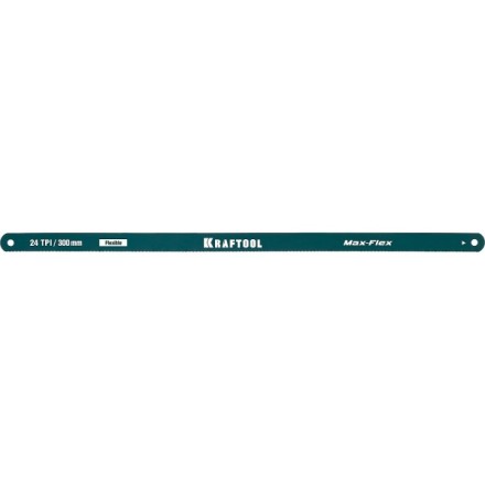 Полотно гибкое Max Flex, KRAFTOOL 15941-24-S10, безопасное, с волнообразной разводкой, 24 TPI, 10шт, 300мм 15941-24-S10 купить в Нефтеюганске
