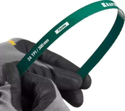 Полотно гибкое Max Flex, KRAFTOOL 15941-24-S10, безопасное, с волнообразной разводкой, 24 TPI, 10шт, 300мм 15941-24-S10 купить в Нефтеюганске