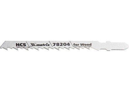 Полотна для электролобзика по дереву 3 шт T144D 75 х 4мм HCS MATRIX Professional 78204 купить в Нефтеюганске