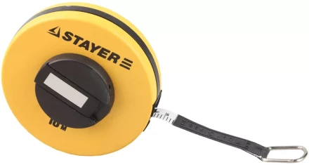 Мерная лента STAYER &quot;STANDARD&quot; фиберглассовая двусторонняя, 10м 34153-10 купить в Нефтеюганске