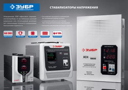 Стабилизаторы напряжения навесные серия ПРОФЕССИОНАЛ купить в Нефтеюганске