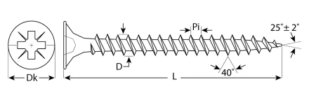 Саморезы СУ-Б универсальные белый цинк пакет серия Без серии купить в Нефтеюганске