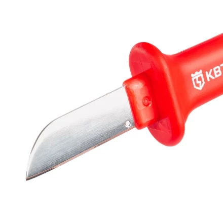 Нож электрика диэлектрический КВТ НМИ-12 с прямым лезвием (92313) купить в Нефтеюганске