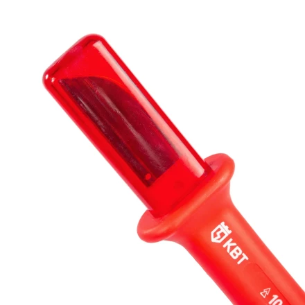 Нож электрика диэлектрический КВТ НМИ-12 с прямым лезвием (92313) купить в Нефтеюганске