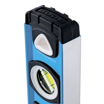 Уровень алюминиевый двуручный 600 мм профиль 1.6 мм фрезерованный ударопрочные заглушки 3 глазка БАРС 34350 купить в Нефтеюганске