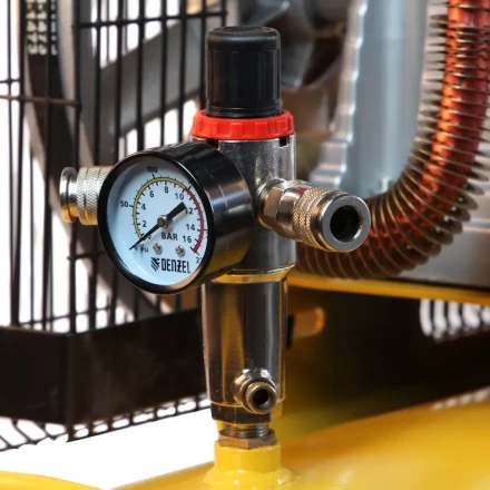 Компрессор воздушный, ременный привод BCI5500-T/270, 5.5 кВт, 270 литров, 850 л/мин Denzel 58129 купить в Нефтеюганске