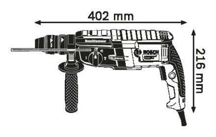 Перфоратор BOSCH GBH 2-28 F (0.611.267.600) купить в Нефтеюганске