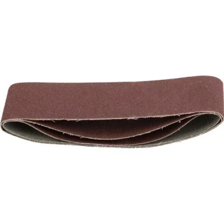 Лента STAYER &quot;MASTER&quot; шлифовальная универсальная бесконечная на тканевой основе, для ЛШМ, P60, 75х533мм, 3шт 35442-060 купить в Нефтеюганске