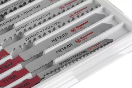 Пилки для лобзика HAMMER JG WD-PL-MT набор No5 (10шт.) купить в Нефтеюганске