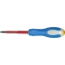 ЗУБР &quot;ПРОФИ ЭЛЕКТРИК&quot;. Отвертка Cr-V, трехкомпонент рукоятка, высоковольтная до ~1000В, PH №1, 80 мм 25262-1-080 купить в Нефтеюганске