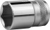 Торцовая головка KRAFTOOL &quot;INDUSTRIE QUALITAT&quot;, Cr-V, FLANK, хромосатинированная, 1/2&quot;, 18 мм 27805-18_z01 купить в Нефтеюганске