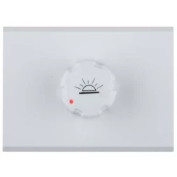 Диммер СВЕТОЗАР &quot;ЭФФЕКТ&quot; без вставки и рамки, цвет белый, 60-500Вт SV-54442-W