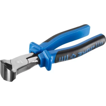 Кусачки торцевые ЗУБР, особостойкое спец. покрытие Н12Х1 (никель/хром), двухкомпонентные рукоятки, 180мм 2201-7-18_z01 купить в Нефтеюганске