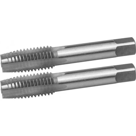 Комплект метчиков ЗУБР &quot;МАСТЕР&quot; ручных для нарезания метрической резьбы, М12 x 1,5, 2шт 4-28006-12-1.5-H2 купить в Нефтеюганске