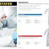 Комбинезон STAYER "PROFESSIONAL", защитный из ламинированного спанбонда, 52-54 размер 1160-52_z01 купить в Нефтеюганске