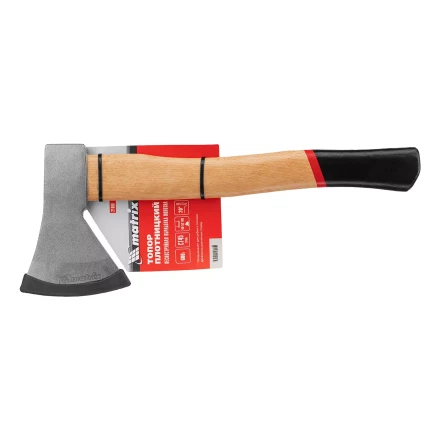 Топор плотницкий, кованый, деревянная рукоятка, 600 гр Matrix, пескоструйная обработка полотна 21696 купить в Нефтеюганске